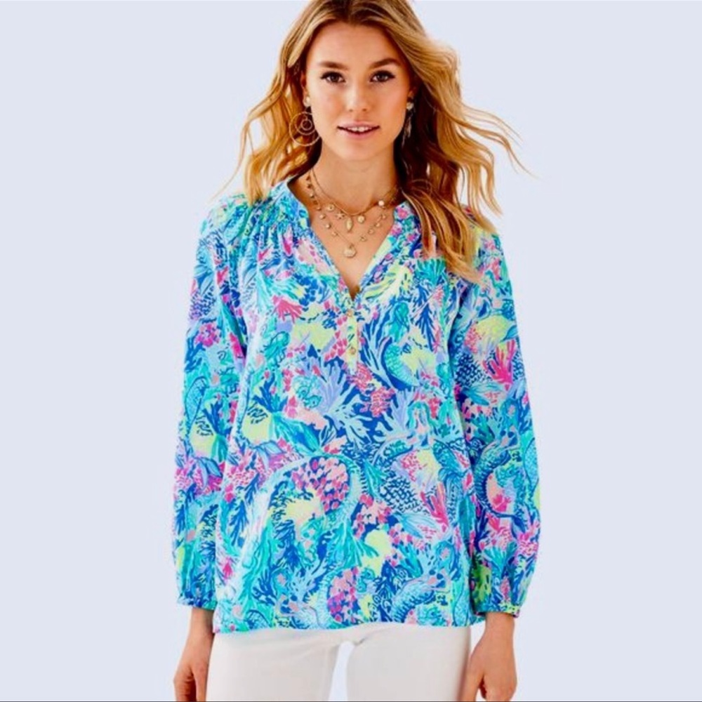 Lilly Pulitzer ELSA top SMALL